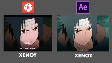 My Kinemaster vs After Effects - Remake - Sauske Vs Itachi - Beggin - [ @XenozEdit ]