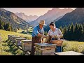 A Still Day on the Plateau — Relaxing Farm Harvest and Gentle Countryside Sounds