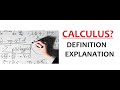 What is Calculus?| Explanation |