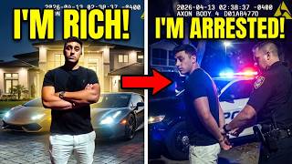 Flexing Wealth, Challenging Cops To A Fight, And Ending Up In Handcuffs! | Bodycam Videos