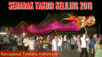 Semarak Takbir Keliling Tukdana Indramayu