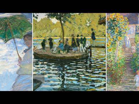 Claude Monet TV — Silent Art Gallery · October 1 Night | La Grenouillere & others