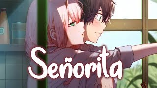 Nightcore - Señorita (Lyrics) [NMV] Resimi