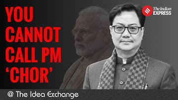 Idea Exchange: Kiren Rijiju On Protests, Allegations & Parliament Chaos | Parliament Sessions 2025