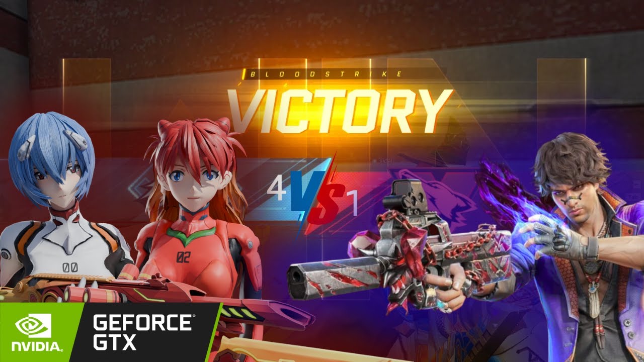 The Top RANK #1 Squad Fight 1vs4 in Blood Strike Insane High Kill Gameplay