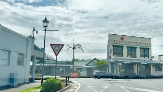 Pov A Day Trip From Auckland Driving Through Coromandel Town