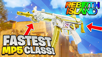 *INSANE* this is the FASTEST MOVING MP5 BUILD ON REBIRTH ISLAND 😳💨 | (Cold War Warzone)