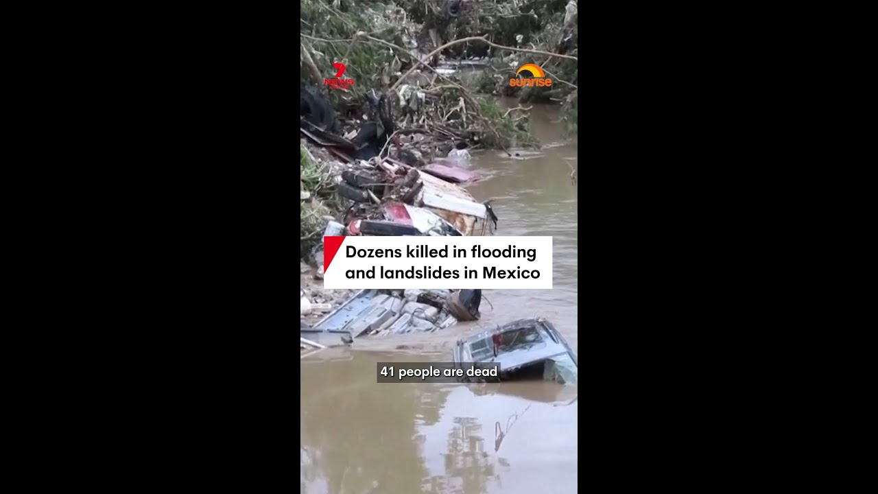 Dozens killed in flooding and landslides in Mexico