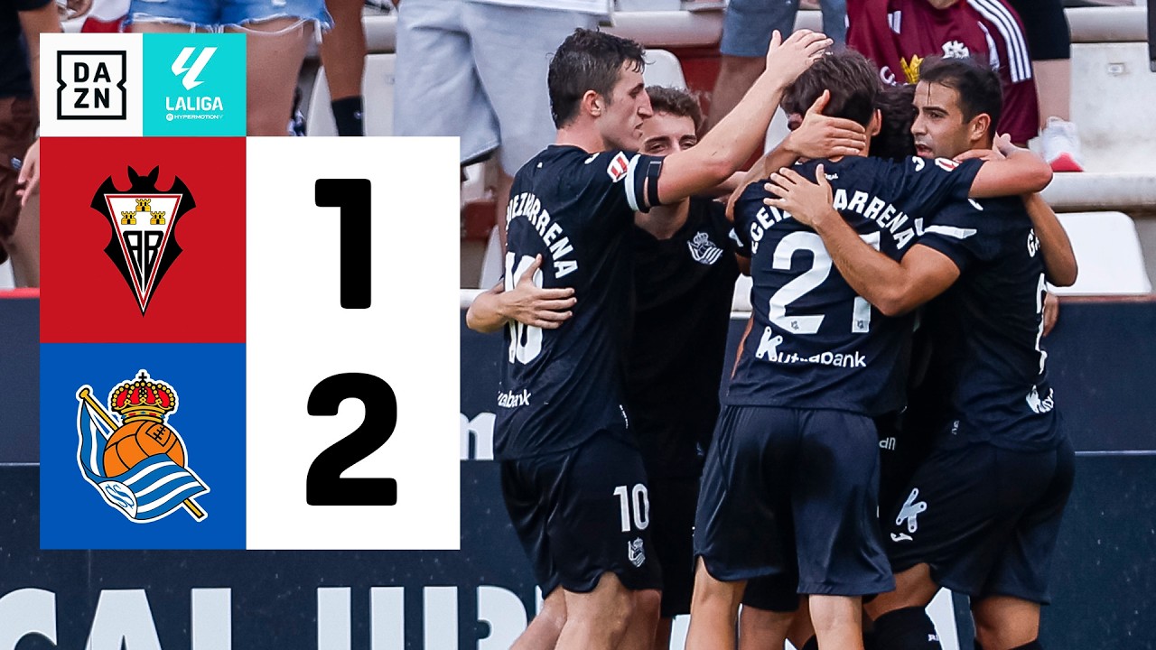 Resumen: Albacete BP vs Real Sociedad B (1-2) | Resumen | Highlights LALIGA HYPERMOTION