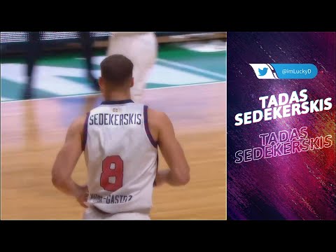 Tadas Sedekerskis 11 points, 12 rebounds double-double against UNICS | EuroLeague Round 6