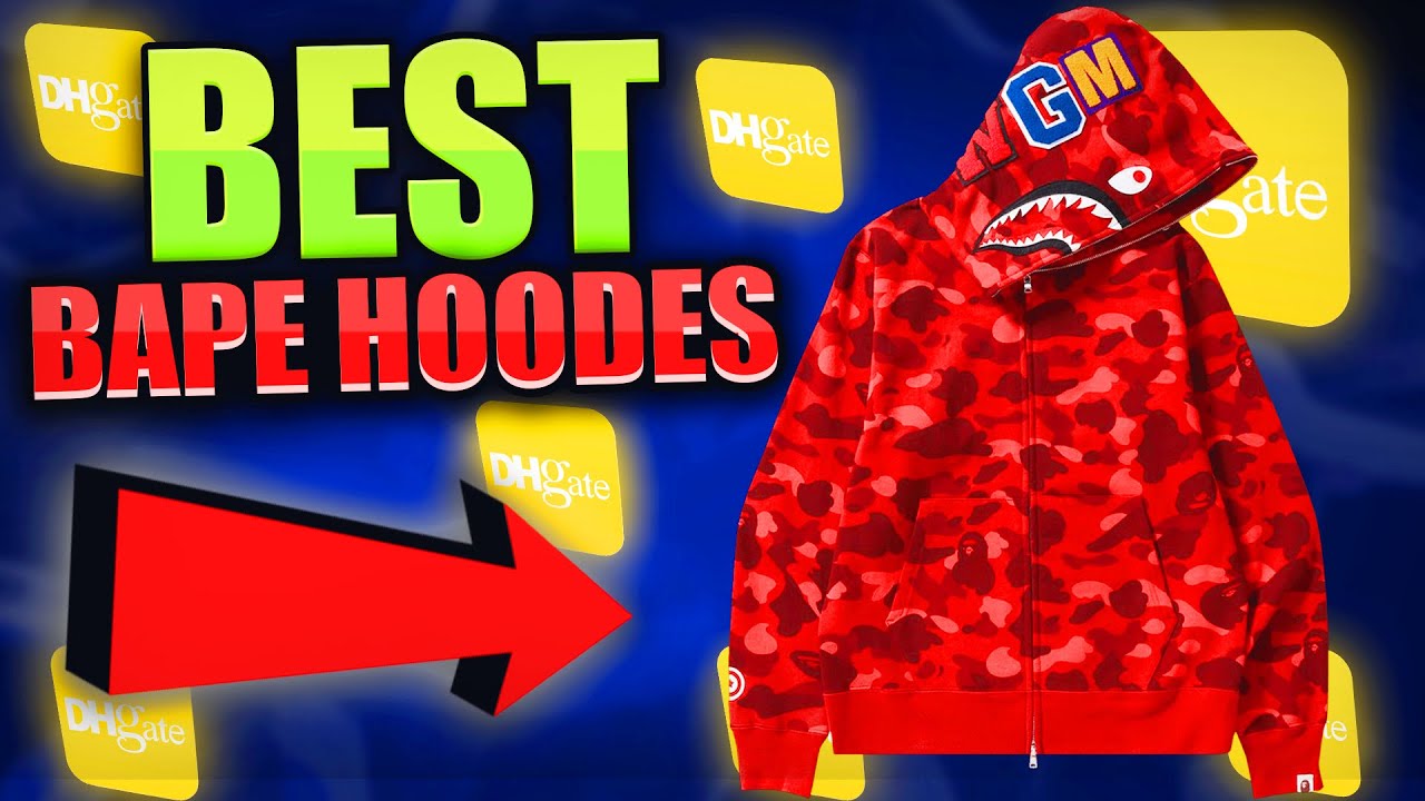 Best BAPE Hoodie From DHGATE Review! Best DHGATE BAPE Hoodie