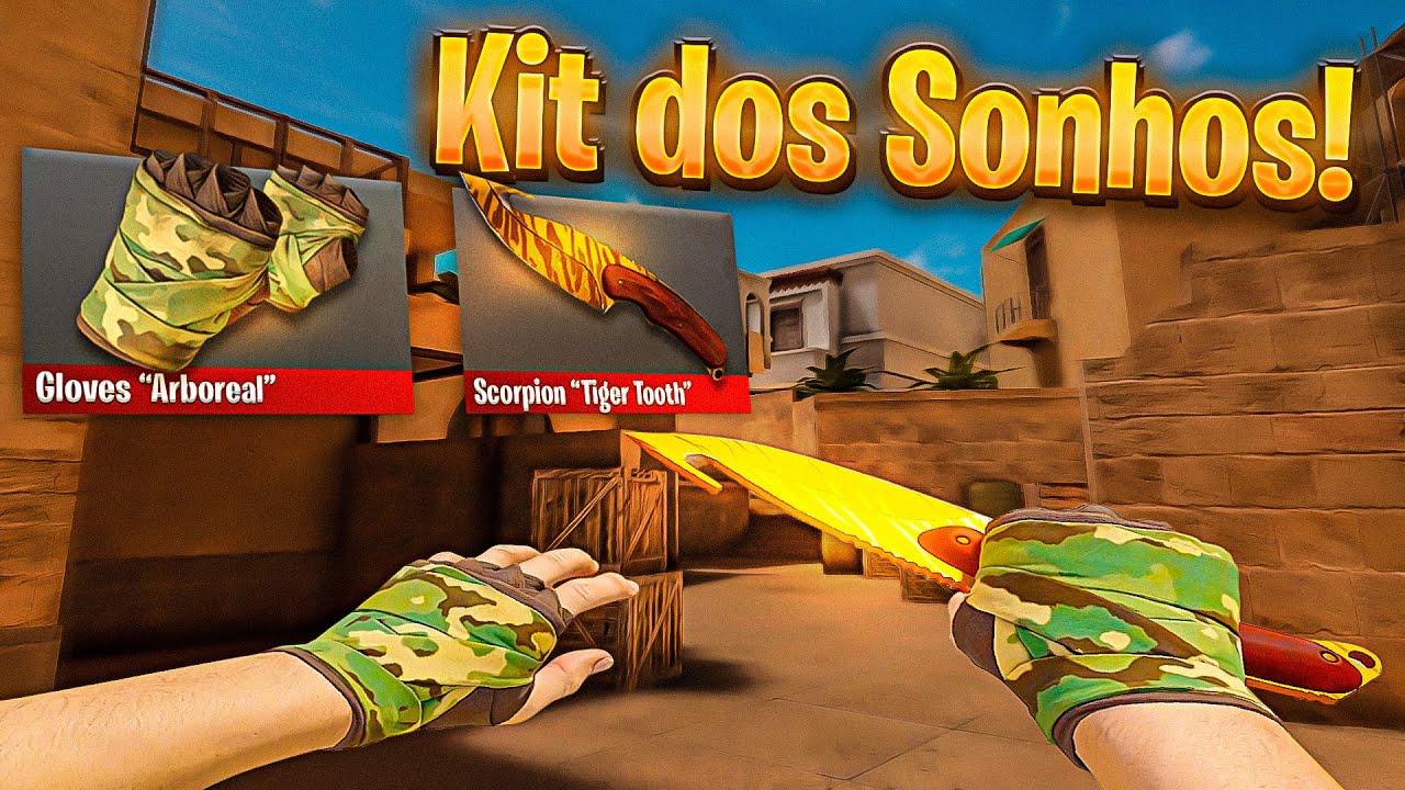 MEU KIT DOS SONHOS NO CS 2!!! 😍( COMBINAÇÃO PERFEITA! )