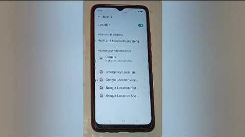 How to on and off location in oppo a73,on and off location setting