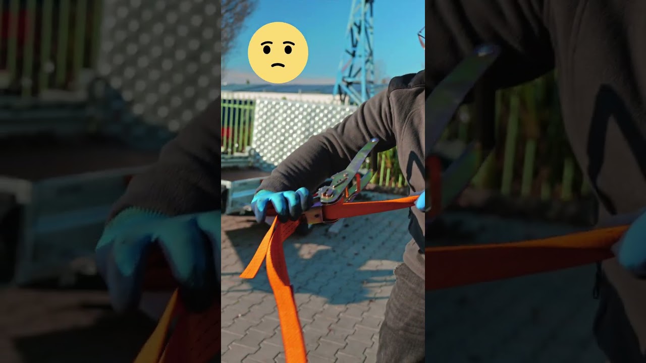 🔧 La sangle d'arrimage est un dispositif simple – si on sait comment l'utiliser. 😉