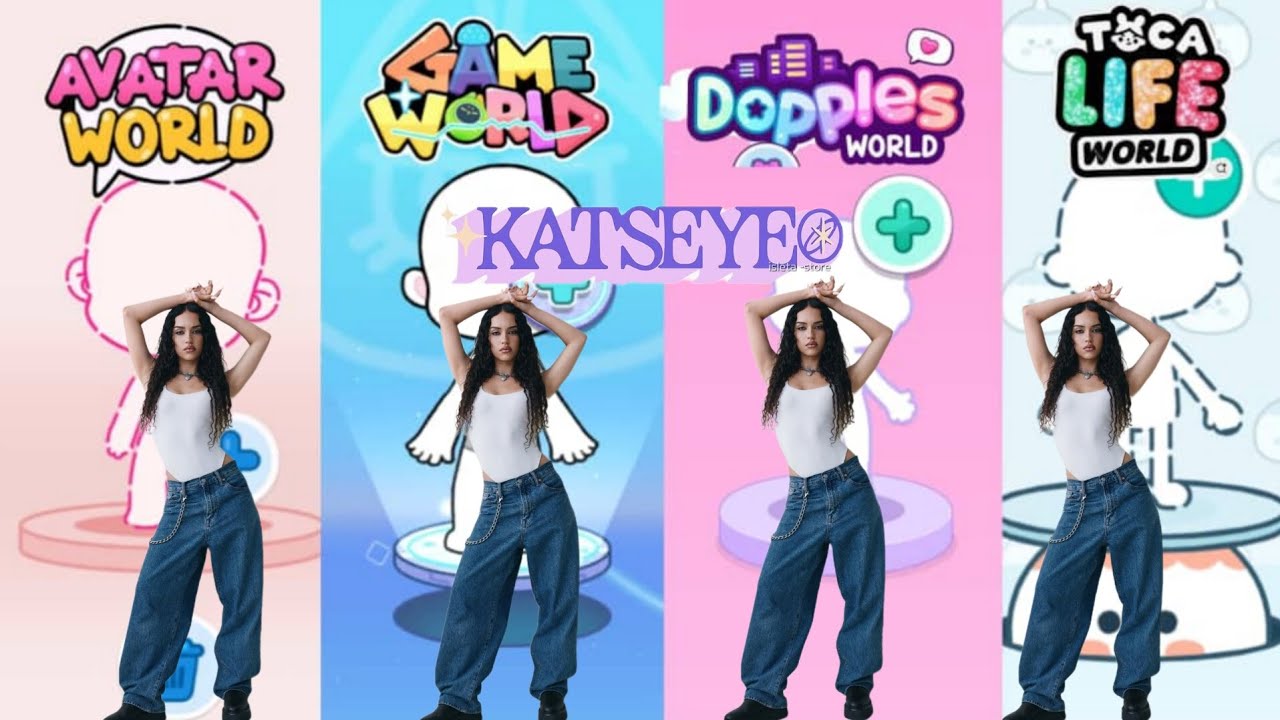 How To Make Daniela Katseye in 4Gameplay #4gameplay #katseye #daniela #avatarworld #gameworld #toca