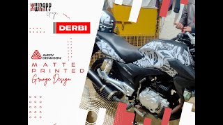 Road Prince Wego Wrapped In Matte Black And White Grunge Thewrappguy