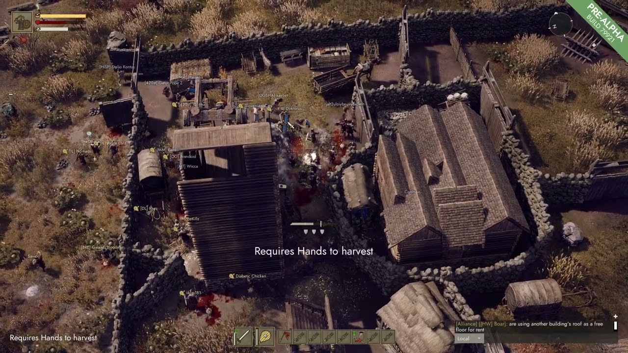 Anvil Empires -  VK clan leads a ladder attack to destroy a catapult. Very fun fight.