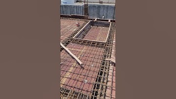 Toilet duct in slab sunkan slab टायलेट स्लॅब