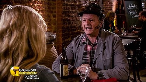 Hausmeister Bamberger beim Speeddating | Grünwald Freitagscomedy