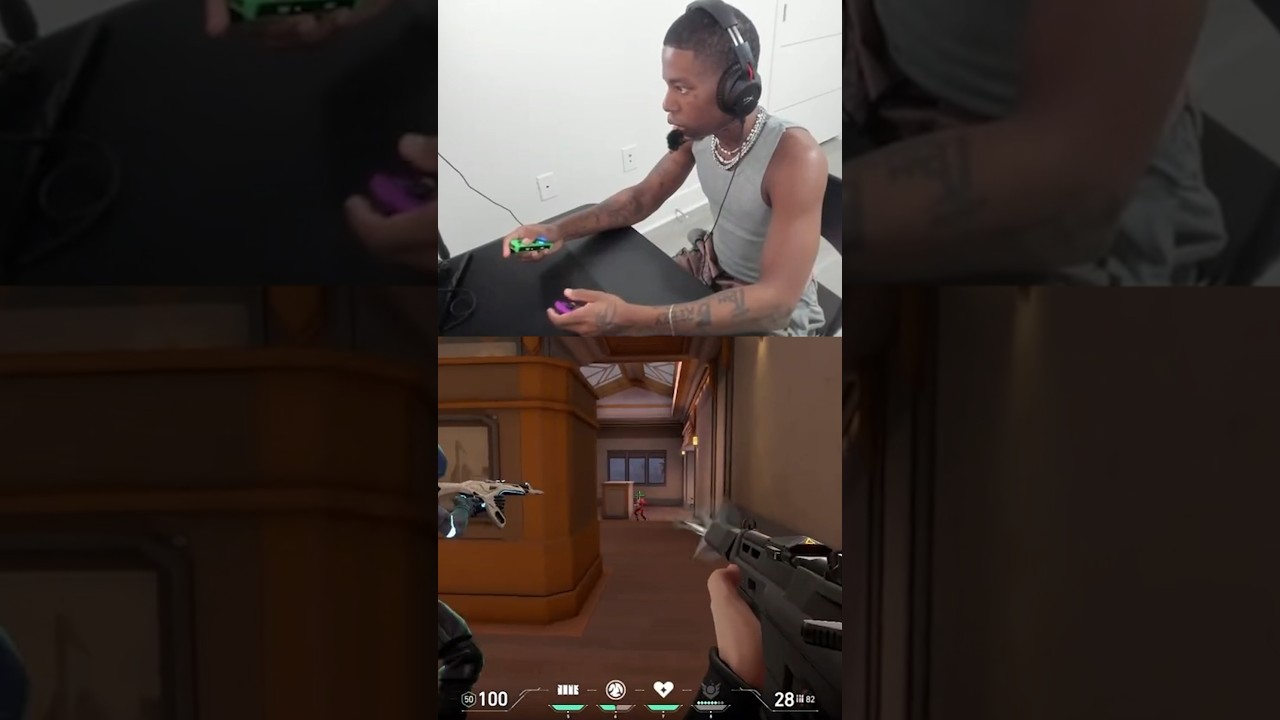 YouTuber Plays Valorant With Joy-Cons