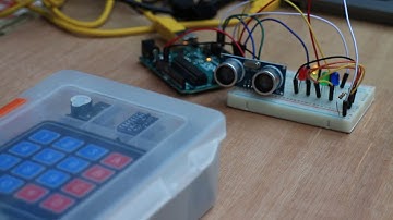 Arduino Distance Sensor and LED Display