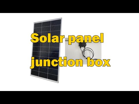 Caravan Solar Panel Junction Box