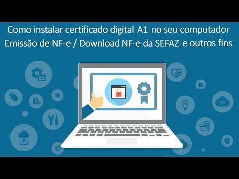 Vídeo: Como faço para instalar um certificado de assinatura digital no Windows 10?