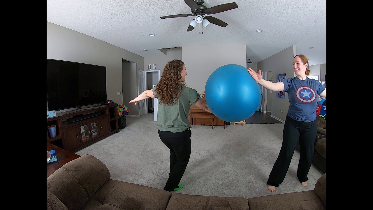 Exercise Ball Dance Challenge YouTube