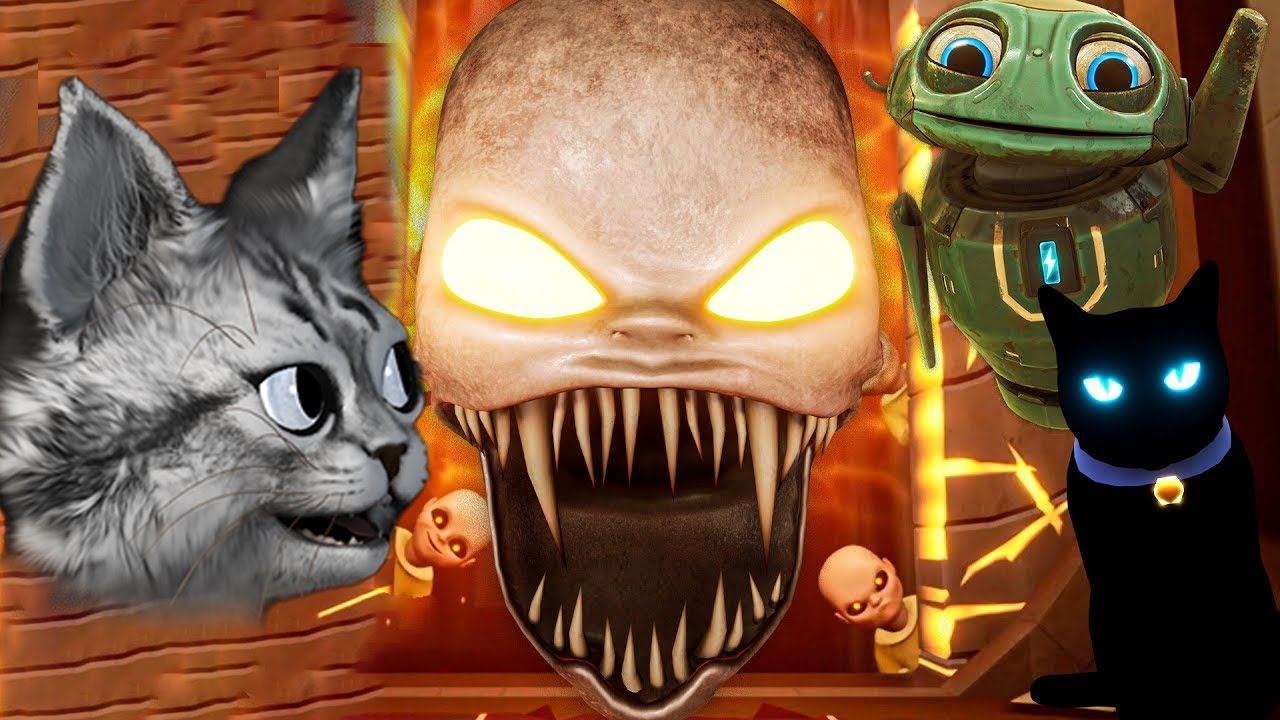 NECMİ BEBEK ve KARA KEDİ w/ BEBEK KEDİ | The Baby In Yellow | TÜRKÇE-FULL GAME