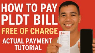 Details How to Pay PLDT Bill FREE of Charge | Actual Payment Tutorial Update