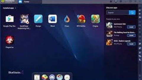 How to have android on PC (Bluestack)