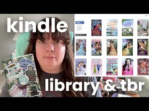 Our ENTIRE Kindle Library & TBR 2025 📚 Sharing all the read and unread digital books we own!