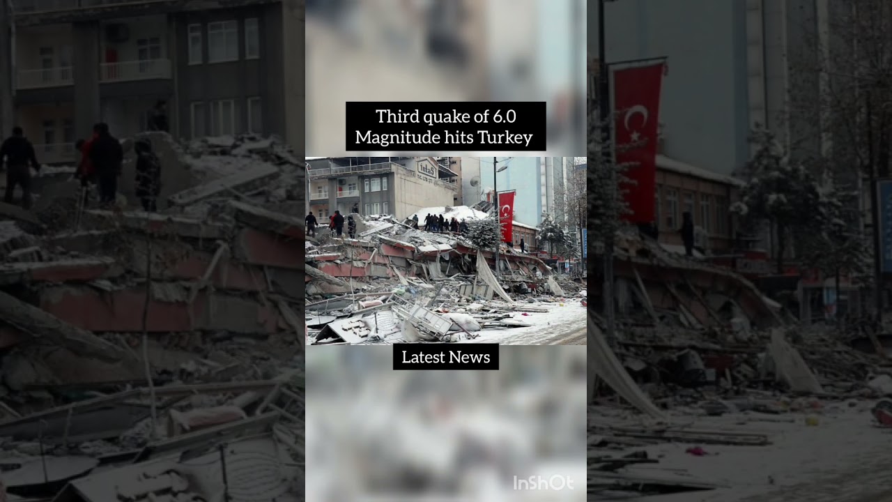 Turkey Earthquake,6.0magnitude
