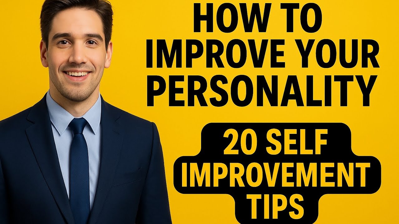 20 Self Improvement Tips to Improve Your Personality - YouTube
