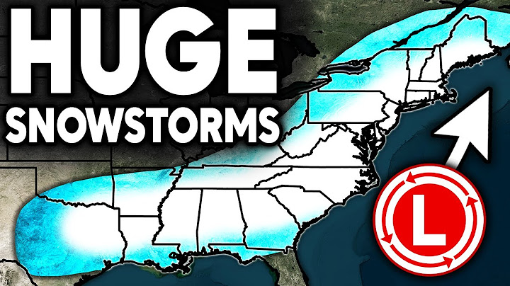 Models Expect Major Snowstorms... Coldest Air in 10+ Years