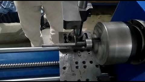 lathe type 2 axis spring winding machine- 4mm capacity