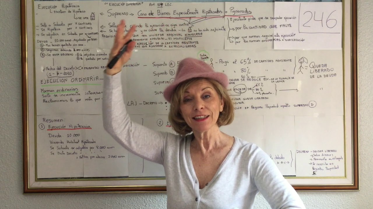 246.-INTEGRACIÓN DEL TÍTULO EN UNA EJECUCIÓN ORDINARIA