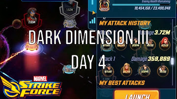 Dark Dimension III - Day 4 - Node 2 - Marvel Strike Force