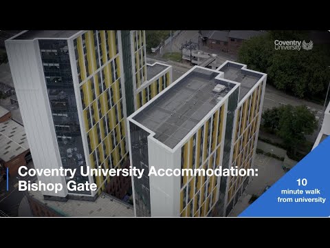 Coventry University Accommodation: Bishop Gate YouTube video