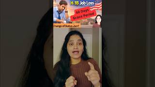 H-1B Job Loss తర్వాత 60 Days Grace Period ఎలా work అవుతుంది! @AvanDhruvan #viral #shorts