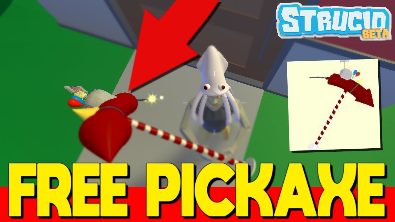 Free New Pickaxe Code In Strucid Roblox Fortnite Youtube - music codes for roblox 2019 strucid