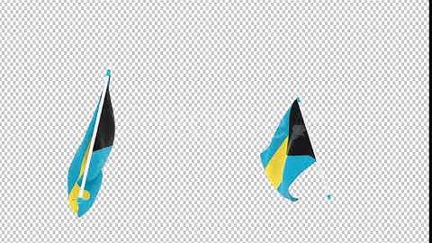 Flag Transition - Bahamas | Motion Graphics - Envato elements