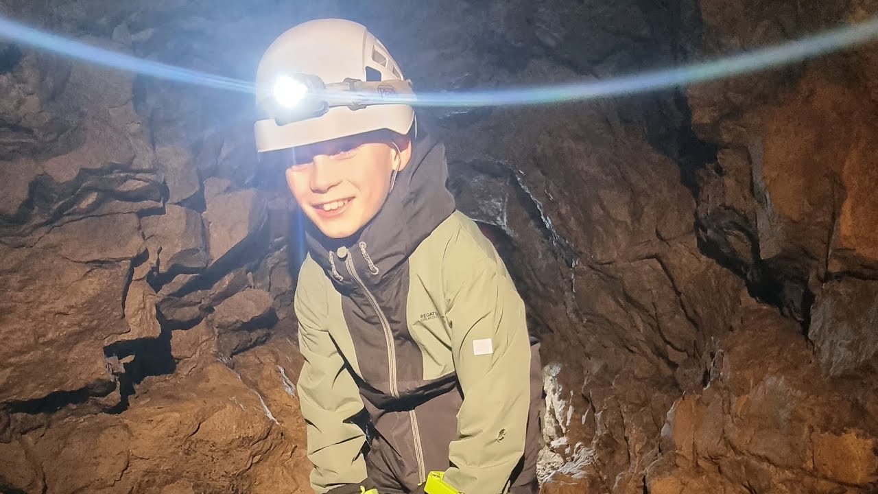 UK 🇬🇧 Natural Cave Over Half a mile down part #1 waterfalls and the ...
