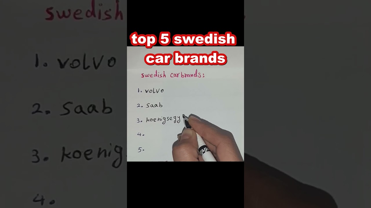 top 5 swedish car brands 