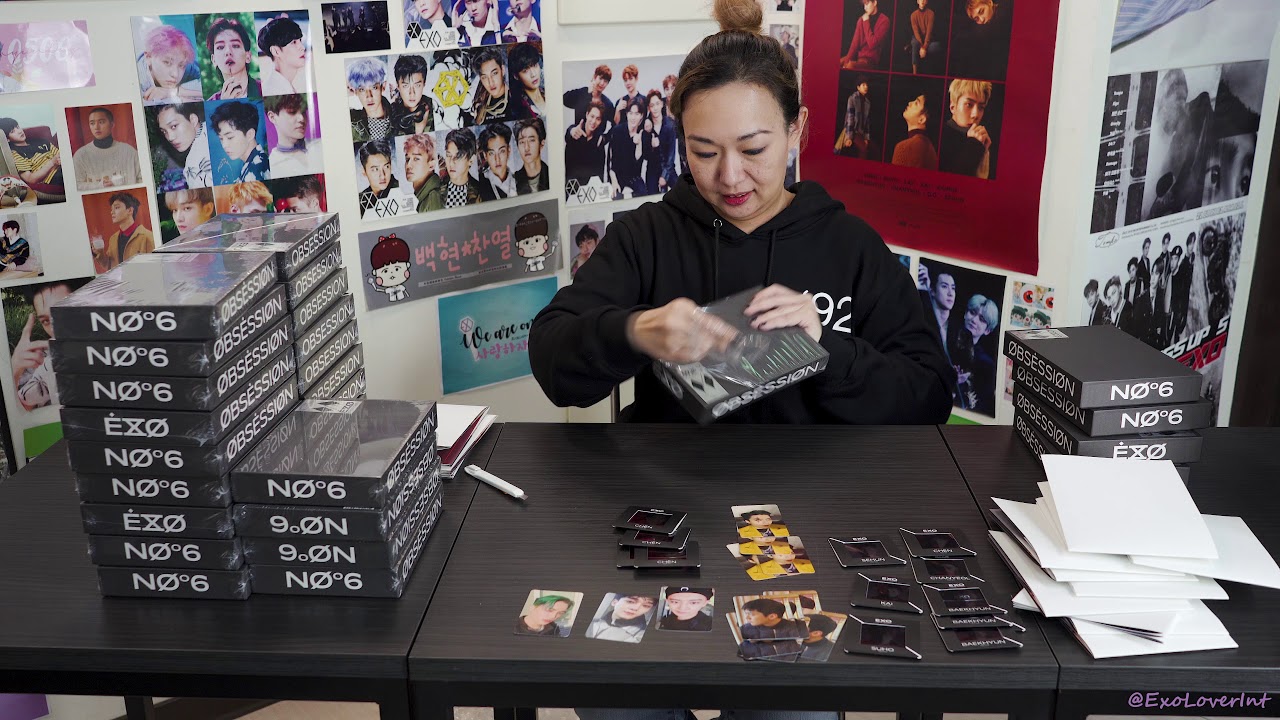 EXO 엑소 🏴 Obsession 🏳️ unbox 언 박싱