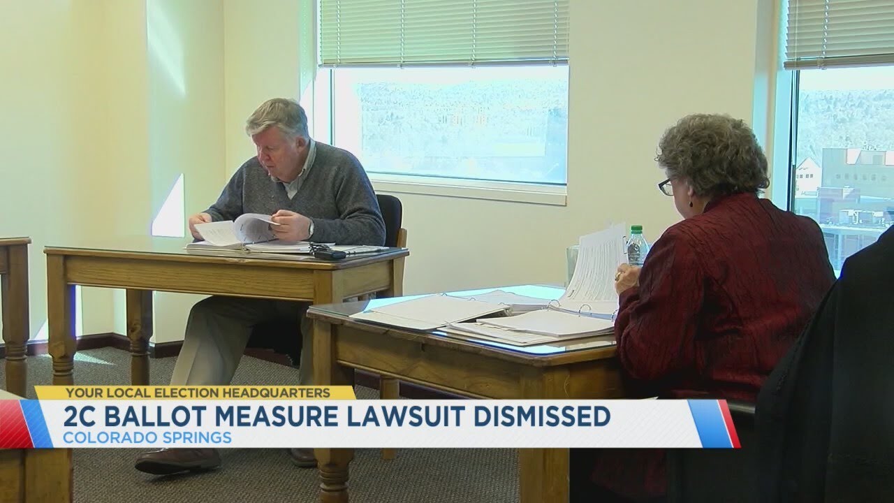 Lawsuit over 2C ballot question dismissed