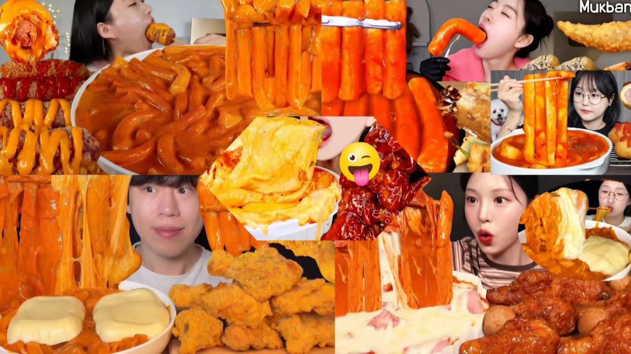  Best COMFORT FOOD KOREAN RICE XAKE *TTEOKBOKKI* ASMR MUKBANG COMPILATION BIGBITE EATING SHOW