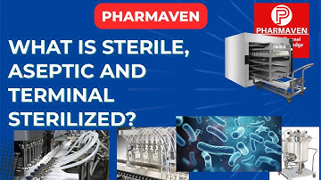 What is Difference between Sterile, Aseptic and Terminal Sterilized?@PHARMAVEN #pharmaven #aseptic 