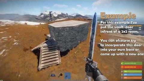 Rust building 3.2: Vault Door