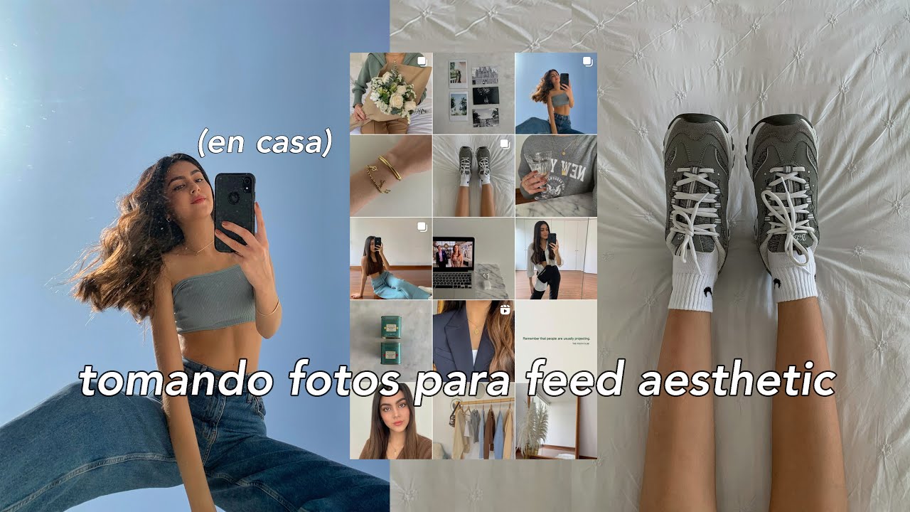Cómo tomar fotos AESTHETIC para tu instagram en casa + tips para tu feed | @Lucianawong_